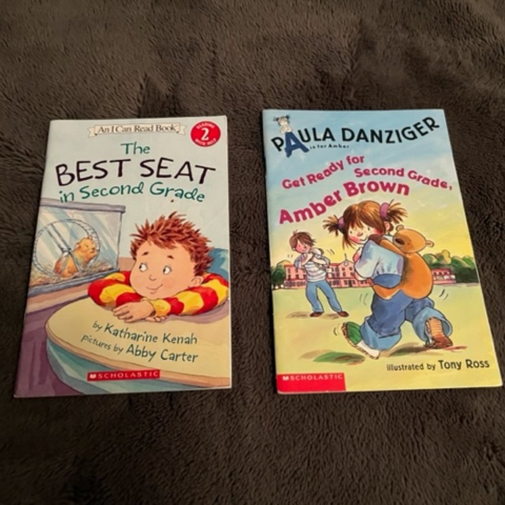 $10 ADD ON Amber Brown Learning to Read Step 2 Set of 2 Scholastic Books